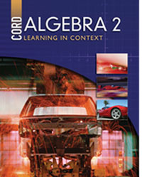 cover of algebra 2 1st edition textbook