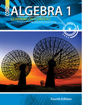 algebra 1 - 4th edition cover